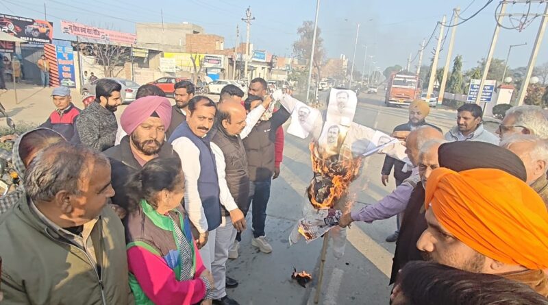 rahul-gandhis-effigy-by-bjp