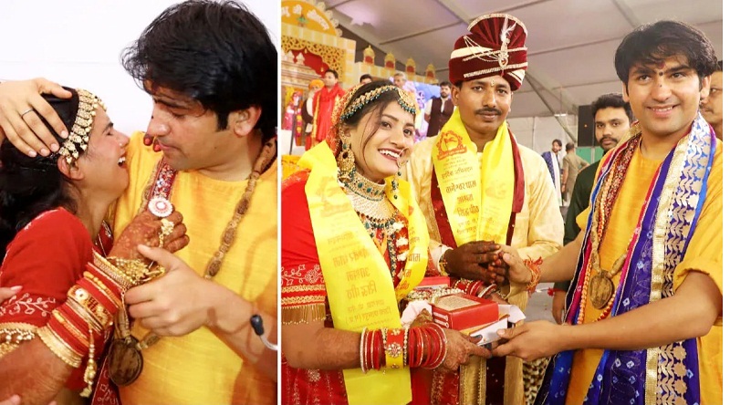 mp-bageshwar-dham-marriage-of-305-daughters-varmal