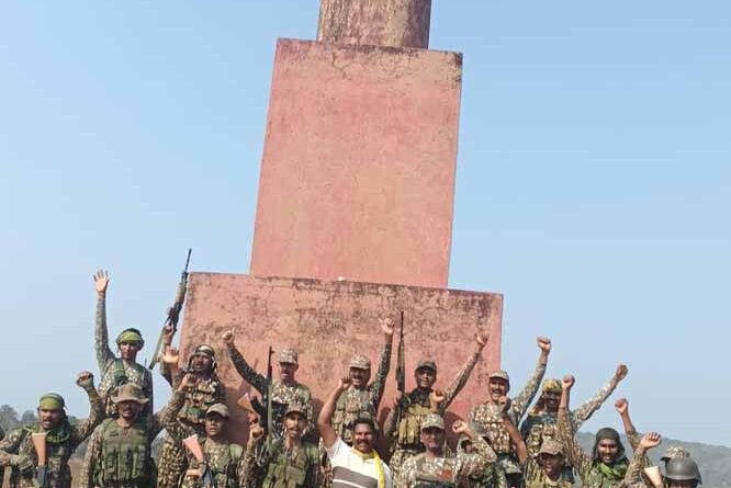 huge-naxalites-memorial-demolished