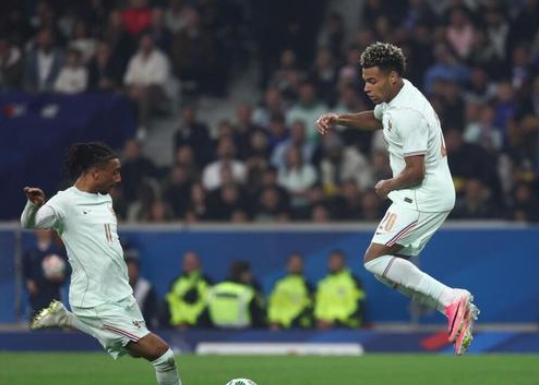 sports-football-wc-warmup-france-vs-noireland