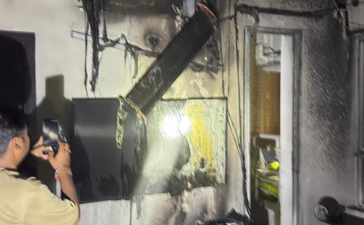fire-caused-by-overheating-ac