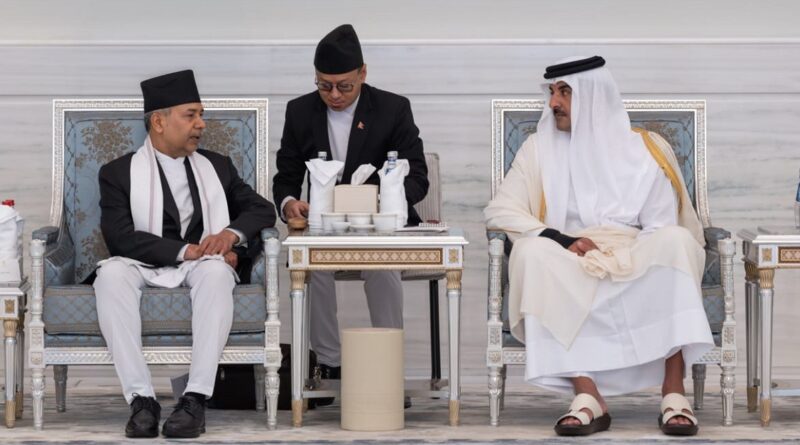 nepal-vp-qatar-amir-meeting-