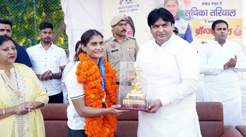 gurugram-asian-games-suchika-medal