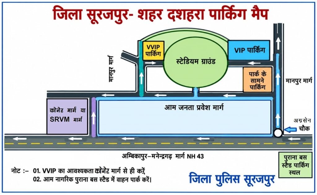 surajpur-dussehra-parking